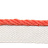Europatex Fabric Le Lin Micro Cord Dark Coral Le Lin 63% Linen, 37% Rayon 0.13 inches - My Fabric Connection -