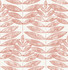 A-Street Prints Akira Coral Leaf Wallpaper Annelie Covers about 56.4 square feet Great Britain Unpasted 20.9-in repeat, drop match 20.5-in by 33-ft long roll - My Fabric Connection -