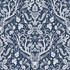 Chesapeake Kiwassa Navy Antler Damask Wallpaper Birch & Sparrow Covers about 56.4 square feet United States Prepasted 20.5-in repeat, straight match 20.5-in by 33-ft long roll - My Fabric Connection -