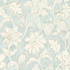 Chesapeake Plumeria Aqua Floral Trail Wallpaper Blue Heron Covers about 56.4 square feet United States Prepasted 20.5-in repeat, straight match 20.5-in by 33-ft long roll - My Fabric Connection -