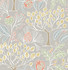 A-Street Prints Shiloh Light Grey Botanical Wallpaper BlueBell Covers about 56.4 square feet Great Britain Unpasted 20.9-in repeat, straight match 20.5-in by 33-ft long roll - My Fabric Connection -