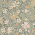 A-Street Prints Midsommar Grey Floral Medley Wallpaper Briony Covers about 57.5 square feet Sweden Unpasted 20.9-in repeat, half drop match 20.9-in by 33-ft long roll - My Fabric Connection -