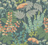 A-Street Prints Brie Teal Forest Flowers Wallpaper Daylight Covers about 60.8 square feet 27-in by 27-ft long roll Unpasted 25.25 - My Fabric Connection -