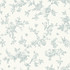 Chesapeake Nightingale Seafoam Floral Trail Wallpaper Delphine Covers about 56.4 square feet United States Prepasted 20.5-in repeat, half drop match 20.5-in by 33-ft long roll - My Fabric Connection -