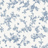 Chesapeake Nightingale Navy Floral Trail Wallpaper Delphine Covers about 56.4 square feet United States Prepasted 20.5-in repeat, half drop match 20.5-in by 33-ft long roll - My Fabric Connection -