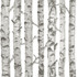 ESTA Home Merman Light Grey Birch Tree Wallpaper Design Department Covers about 56.4 square feet 20.5-in by 33-ft long roll Unpasted 20.9 - My Fabric Connection -