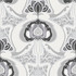 ESTA Home Joaquin Black Art Nouveau Floral Wallpaper Design Department Covers about 57.5 square feet Netherlands Unpasted 20.9-in repeat, straight match 20.9-in by 33-ft long roll - My Fabric Connection -