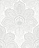 A-Street Prints Triumph Off White Medallion Wallpaper Equinox Covers about 56.4 square feet Great Britain Unpasted 25.2-in repeat, straight match 20.5-in by 33-ft long roll - My Fabric Connection -