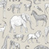 Chesapeake Kenji Taupe Safari Wallpaper Fable Covers about 57.5 square feet Netherlands Unpasted 10.4-in repeat, drop match 20.9-in by 33-ft long roll - My Fabric Connection -