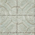 Chesapeake Susanna Teal Vintage Tin Tile Wallpaper Farmhouse Covers about 56.4 square feet United States Prepasted 20.9-in repeat, straight match 20.5-in by 33-ft long roll - My Fabric Connection -