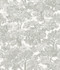 Chesapeake Spinney Grey Toile Wallpaper Farmhouse Covers about 56.4 square feet United States Prepasted 24-in repeat, drop match 20.5-in by 33-ft long roll - My Fabric Connection -