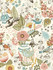 A-Street Prints Whimsy Pink Fauna Wallpaper Whimsy Covers about 56.4 square feet United States Unpasted 27-in repeat, straight match 20.5-in by 33-ft long roll - My Fabric Connection -