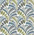 A-Street Prints Fiddlehead Green Botanical Wallpaper Folklore Covers about 56.4 square feet Great Britain Unpasted 20.9-in repeat, straight match 20.5-in by 33-ft long roll - My Fabric Connection -