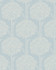 A-Street Prints Zaria Light Blue Topiary Wallpaper Georgia Covers about 56.4 square feet 20.5-in by 33-ft long roll Unpasted 12.6 - My Fabric Connection -
