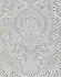 A-Street Prints Artemis Silver Damask Wallpaper Grey Resource Covers about 57.5 square feet China Unpasted 25.2-in repeat, straight match 20.9-in by 33-ft long roll - My Fabric Connection -