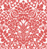 A-Street Prints Marni Red Fruit Damask Wallpaper Happy Covers about 56.4 square feet Great Britain Unpasted 20.9-in repeat, straight match 20.5-in by 33-ft long roll - My Fabric Connection -
