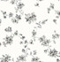 Chesapeake Cyrus Charcoal Festive Floral Wallpaper Homestead Covers about 56.4 square feet Great Britain Unpasted 10.4-in repeat, drop match 20.5-in by 33-ft long roll - My Fabric Connection -