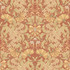 A-Street Prints Ojvind Rust Floral Ogee Wallpaper Ingrid Covers about 57.5 square feet Sweden Unpasted 20.9-in repeat, straight match 20.9-in by 33-ft long roll - My Fabric Connection -