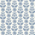 Chesapeake Dolly Navy Floral Wallpaper Kindred Covers about 56.4 square feet United States Prepasted 20.5-in repeat, straight match 20.5-in by 33-ft long roll - My Fabric Connection -