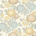 Chesapeake Zalipie Apricot Floral Trail Wallpaper Kinfolk Covers about 56.4 square feet United States Prepasted 20.5-in repeat, straight match 20.5-in by 33-ft long roll - My Fabric Connection -