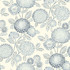Chesapeake Zalipie Blue Floral Trail Wallpaper Kinfolk Covers about 56.4 square feet 20.5-in by 33-ft long roll Prepasted 20.5 - My Fabric Connection -