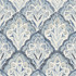 Chesapeake Mimir Blue Quilted Damask Wallpaper Kinfolk Covers about 56.4 square feet United States Prepasted 20.5-in repeat, straight match 20.5-in by 33-ft long roll - My Fabric Connection -