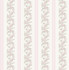 A-Street Prints Marigold Wreath Pastel Peach Floral Stripe Wallpaper LoveShackFancy Covers about 56.4 square feet United States Unpasted 3.5-in repeat, straight match 20.5-in by 33-ft long roll - My Fabric Connection -
