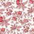 A-Street Prints Cecilia Red Fruit Wallpaper Middleton Covers about 56.4 square feet Great Britain Unpasted 20.9-in repeat, straight match 20.5-in by 33-ft long roll - My Fabric Connection -