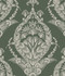 A-Street Prints Arlie Evergreen Botanical Damask Wallpaper Middleton Covers about 56.4 square feet Great Britain Unpasted 24-in repeat, straight match 20.5-in by 33-ft long roll - My Fabric Connection -
