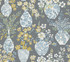 A-Street Prints Harper Grey Floral Vase Wallpaper Middleton Covers about 60.8 square feet 27-in by 27-ft long roll Unpasted 25.25 - My Fabric Connection -