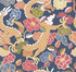 A-Street Prints Yanci Orange Dragon Wallpaper Middleton Covers about 60.8 square feet United States Unpasted 25.25-in repeat, straight match 27-in by 27-ft long roll - My Fabric Connection -