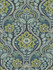 A-Street Prints Night Bloom Navy Damask Wallpaper Moonlight Covers about 56.4 square feet United States Prepasted 27-in repeat, straight match 20.5-in by 33-ft long roll - My Fabric Connection -