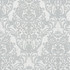 Advantage Anders Silver Damask Wallpaper Passport Covers about 57.5 square feet Germany Unpasted 25.2-in repeat, straight match 20.9-in by 33-ft long roll - My Fabric Connection -