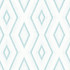 Chesapeake Santa Turquoise Geometric Wallpaper Sanibel Covers about 56.4 square feet United States Prepasted 20.5-in repeat, straight match 20.5-in by 33-ft long roll - My Fabric Connection -