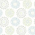 Chesapeake Sunkissed Light Green Green Floral Wallpaper Sanibel Covers about 56.4 square feet United States Prepasted 20.5-in repeat, straight match 20.5-in by 33-ft long roll - My Fabric Connection -