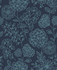 A-Street Prints Ada Indigo Floral Wallpaper Scott Living II Covers about 56.4 square feet Great Britain Unpasted 25.2-in repeat, straight match 20.5-in by 33-ft long roll - My Fabric Connection -