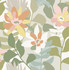 A-Street Prints Koko Taupe Floral Wallpaper Seychelles Covers about 56.4 square feet Great Britain Unpasted 20.9-in repeat, drop match 20.5-in by 33-ft long roll - My Fabric Connection -