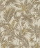 Advantage Saura Brown Frond Wallpaper Splash Covers about 57.5 square feet 20.9-in by 33-ft long roll Unpasted 12.6 - My Fabric Connection -