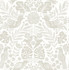 A-Street Prints Nestle Dove Bird Block Print Wallpaper Terrace Covers about 56.4 square feet Great Britain Unpasted 20.86-in repeat, straight match 20.5-in by 33-ft long roll - My Fabric Connection -