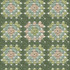 Chesapeake Maud Green Crochet Geometric Wallpaper Thoreau Covers about 56.4 square feet United States Prepasted 20.5-in repeat, straight match 20.5-in by 33-ft long roll - My Fabric Connection -