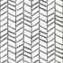 Chesapeake Fletching Black Geometric Wallpaper Thoreau Covers about 56.4 square feet United States Prepasted 20.5-in repeat, straight match 20.5-in by 33-ft long roll - My Fabric Connection -