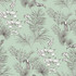 ohpopsi Shelly Mint Toucan Toile Wallpaper Wild Covers about 54.2 square feet Great Britain Unpasted 19.7-in repeat, straight match 19.7-in by 33-ft long roll - My Fabric Connection -