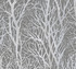 Advantage Yasuo Grey Tree Branch Wallpaper Windsong Covers about 57.5 square feet Germany Unpasted 25.2-in repeat, drop match 20.9-in by 33-ft long roll - My Fabric Connection -