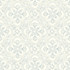 Chesapeake Marjoram Light Blue Floral Tile Wallpaper Wildflower Covers about 56.4 square feet United States Prepasted 20.5-in repeat, straight match 20.5-in by 33-ft long roll - My Fabric Connection -