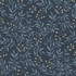 Chesapeake Senna Navy Budding Vines Wallpaper Wildflower Covers about 56.4 square feet United States Prepasted 20.5-in repeat, straight match 20.5-in by 33-ft long roll - My Fabric Connection -