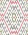 A-Street Prints Solola Fuchsia Ikat Wallpaper Harmony Covers about 56.4 square feet Great Britain Unpasted 25.2-in repeat, straight match 20.5-in by 33-ft long roll - My Fabric Connection -