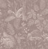 Advantage Woodland Mahogany Toile Wallpaper Westbury Forest Covers about 56.4 square feet Great Britain Unpasted 20.9-in repeat, drop match 20.5-in by 33-ft long roll - My Fabric Connection -