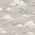 Advantage Cumulus Neutral Clouds Wallpaper Westbury Forest Covers about 56.4 square feet Great Britain Unpasted 20.9-in repeat, drop match 20.5-in by 33-ft long roll - My Fabric Connection -