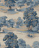 Advantage Sherwood Blue Glade Wallpaper Westbury Forest Covers about 56.4 square feet Great Britain Unpasted 25.2-in repeat, straight match 20.5-in by 33-ft long roll - My Fabric Connection -