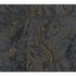 Ronald Redding Polished Marble Black Wallpaper 24 Karat Covers about 60.8 square feet United States Unpasted 24-in repeat, drop match 27-in by 27-ft long roll - My Fabric Connection -